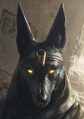Egyptian God Anubis