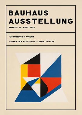 BAUHAUS Exhibition Poster