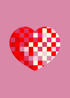 Pixel heart
