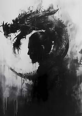 Asian Ink Shadow Drake