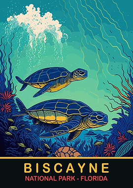 Biscayne Sea Turtles