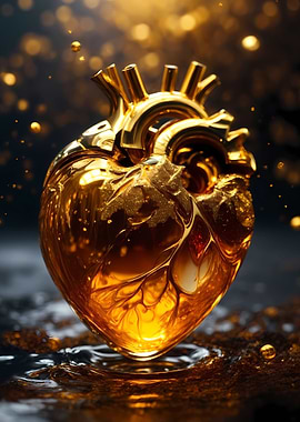 Golden heart