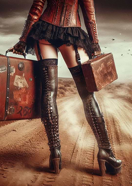 Overknees in the Wild West