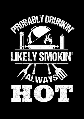 Funny BBQ Chef Barbercue