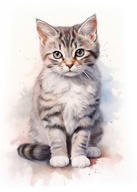 American Wirehair portrait