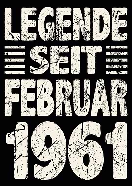Februar 1961 63 Jahre