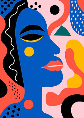 Vibrant Organic Shapes