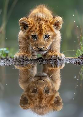 Lion cub