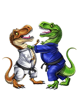 TRex Dinosaur JiuJitsu