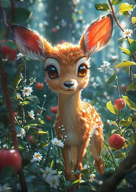 Gazelle Cartoon Animal