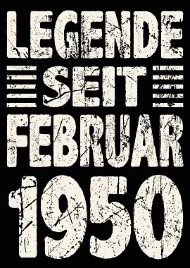 Februar 1950 74 Jahre