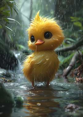 Duckling Cartoon Animal