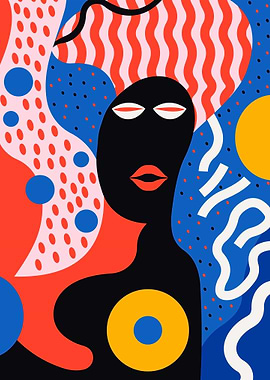 Vibrant Organic Shapes