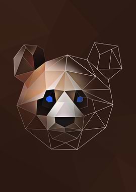 Low Poly Panda Harmony