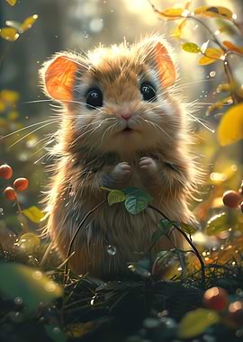 Hamster Cartoon Animal