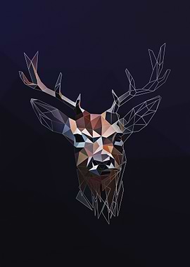 Low poly Deer