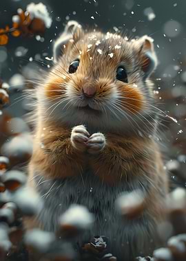 Hamster Cartoon Animal