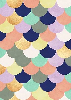 Circles and brushstrokes 1