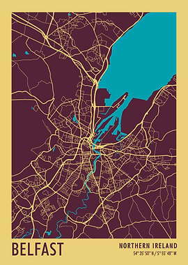 Belfast City Map