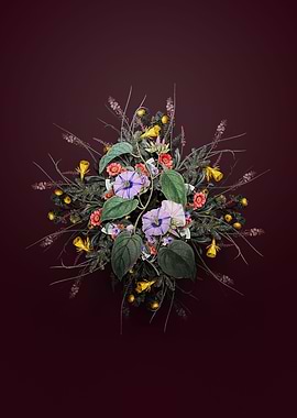 Hoary Jacquemontia Wreath