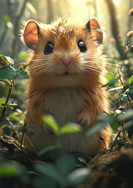Hamster Cartoon Animal