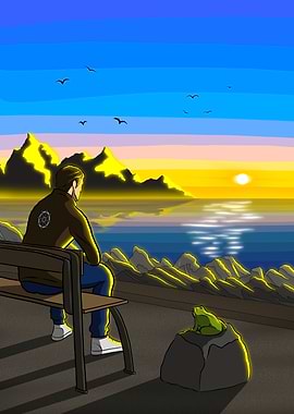 Sunrise contemplation