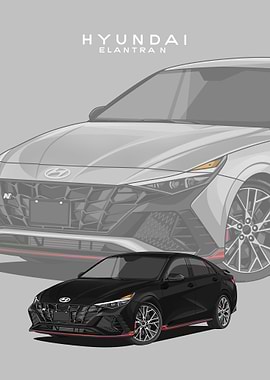 hyundai elantra n black