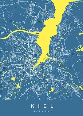 MAP KIEL GERMANY