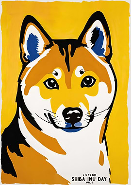 Shiba National Day Poster