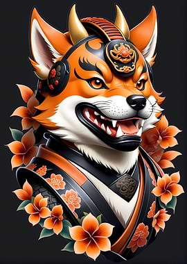 Samurai Shiba Inu