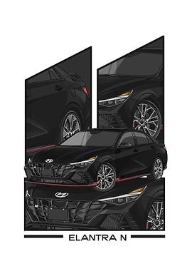 hyundai elantra n black