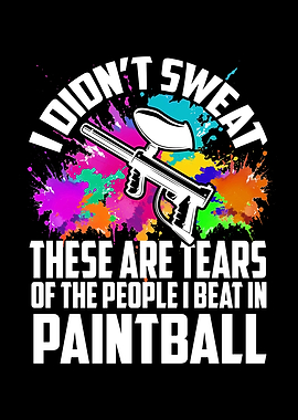 Colorful Paintball Funny