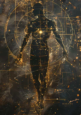 Fibonacci Divine Man