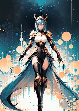 Anime Style Space Empress