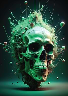 Mesmerizing Skull Art