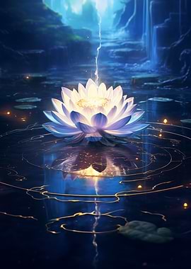 Magic Lotus Flower