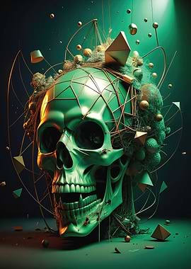 Mesmerizing Skull Art