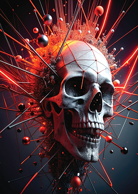 Mesmerizing Skull Art