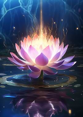 Magic Lotus Flower