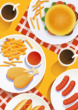 Fast Food Paintings