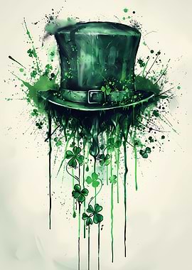 Hat St Patricks Day Clover