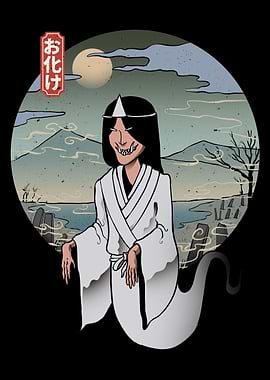 Yukionna yokai ghost