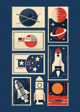 Space Stamps
