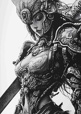 Angel Samurai Warrior