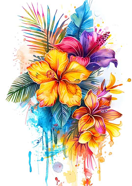 Flowers Watercolor