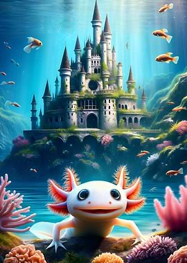 Cuter Axolotl Deep Sea