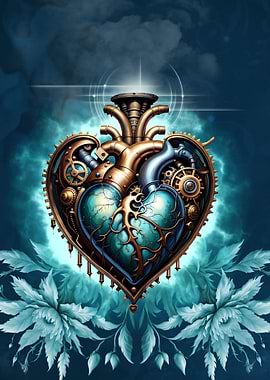 Steampunk heart