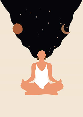 Magical Abstract Girl