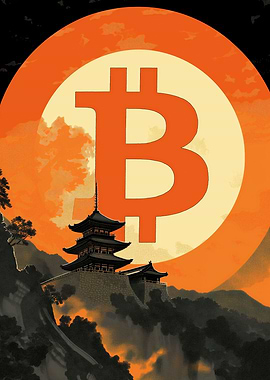 Bitcoin Ukiyoe 1