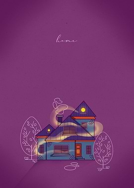 Happy chill cute home